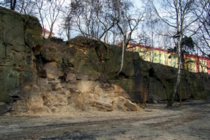Odsłonięcie geologiczne przy ul. Armii Krajowej