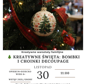 Warsztaty familijne w Muzeum Przyrody i Techniki!