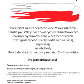 Obchody Dnia Sybiraka i 86. Rocznicy napaści ZSRR na Polskę