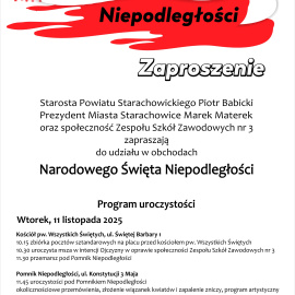 Świętujmy razem Dzień Niepodległości!