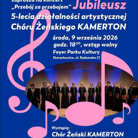 Jubileusz 5-lecia Chóru Żeńskiego Kamerton