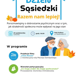 Dzień Sąsiedzki. Razem lepiej
